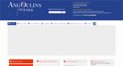 Desktop Screenshot of angoulins.fr