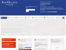Tablet Screenshot of angoulins.fr